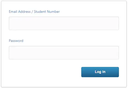 Dawson Application Centre login with email address or student number and password