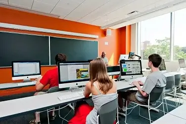 Students in computer lab, by J. Paxon Reyes